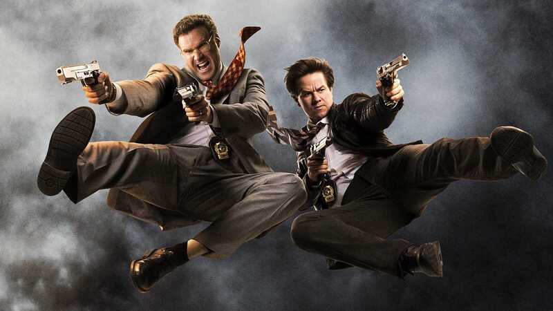Will Ferrell and Mark Whalberg in Adam McKay's comedy The Other Guys.